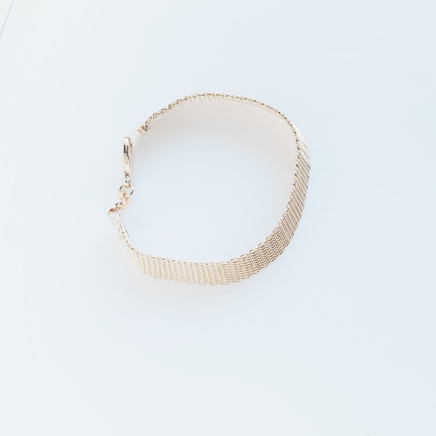 N_Gold Mesh Bracelet