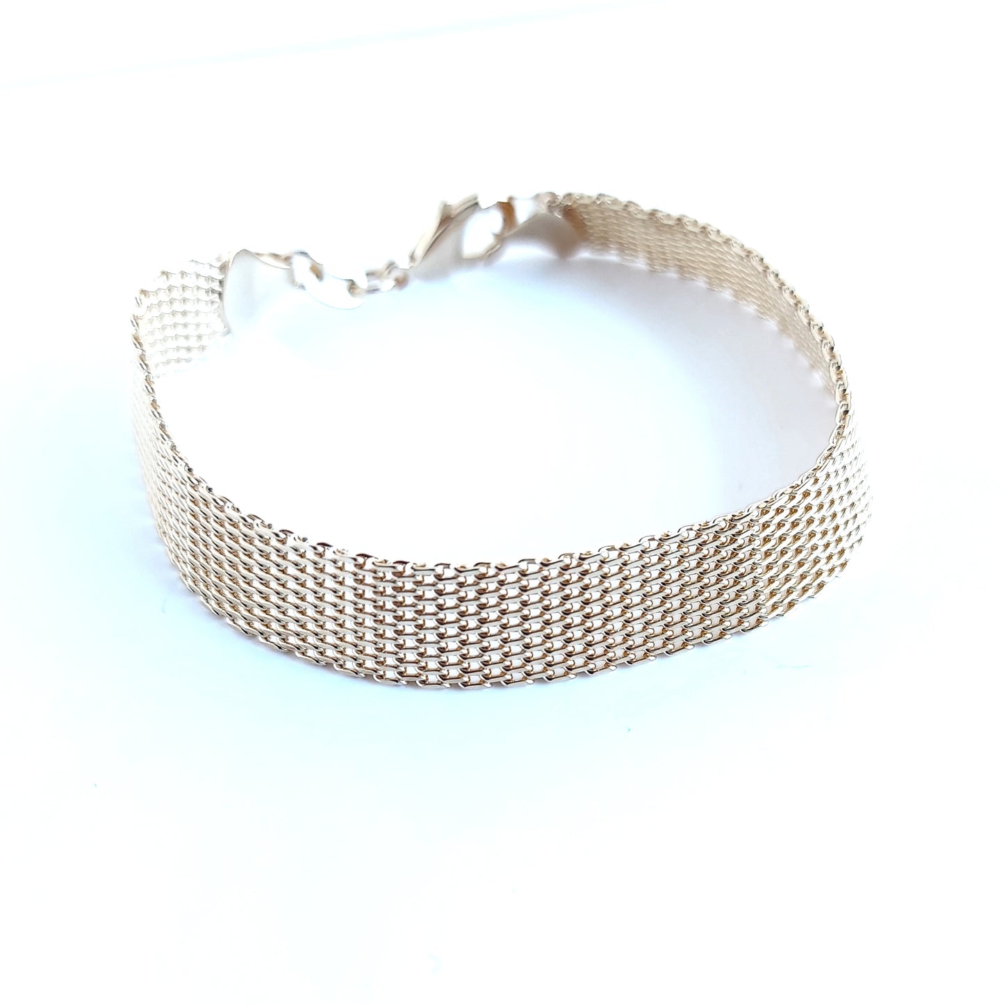 N_Gold Mesh Bracelet