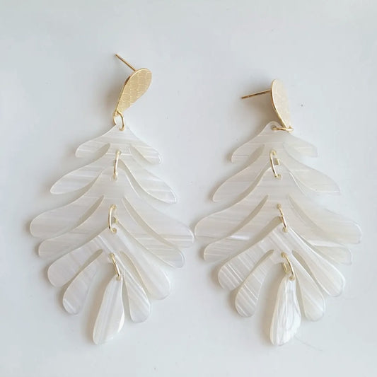 Palm Seashell Earrings