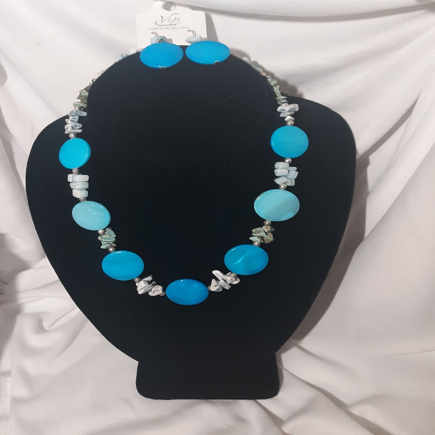 N_Oceans Blue Necklace