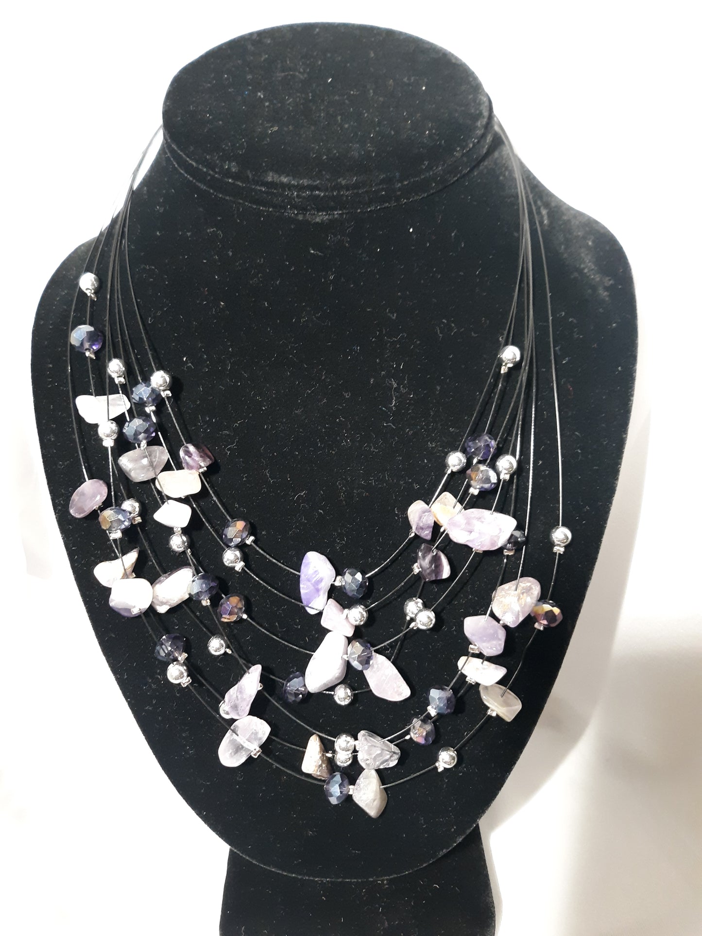 N_Purple  Escapade Necklace