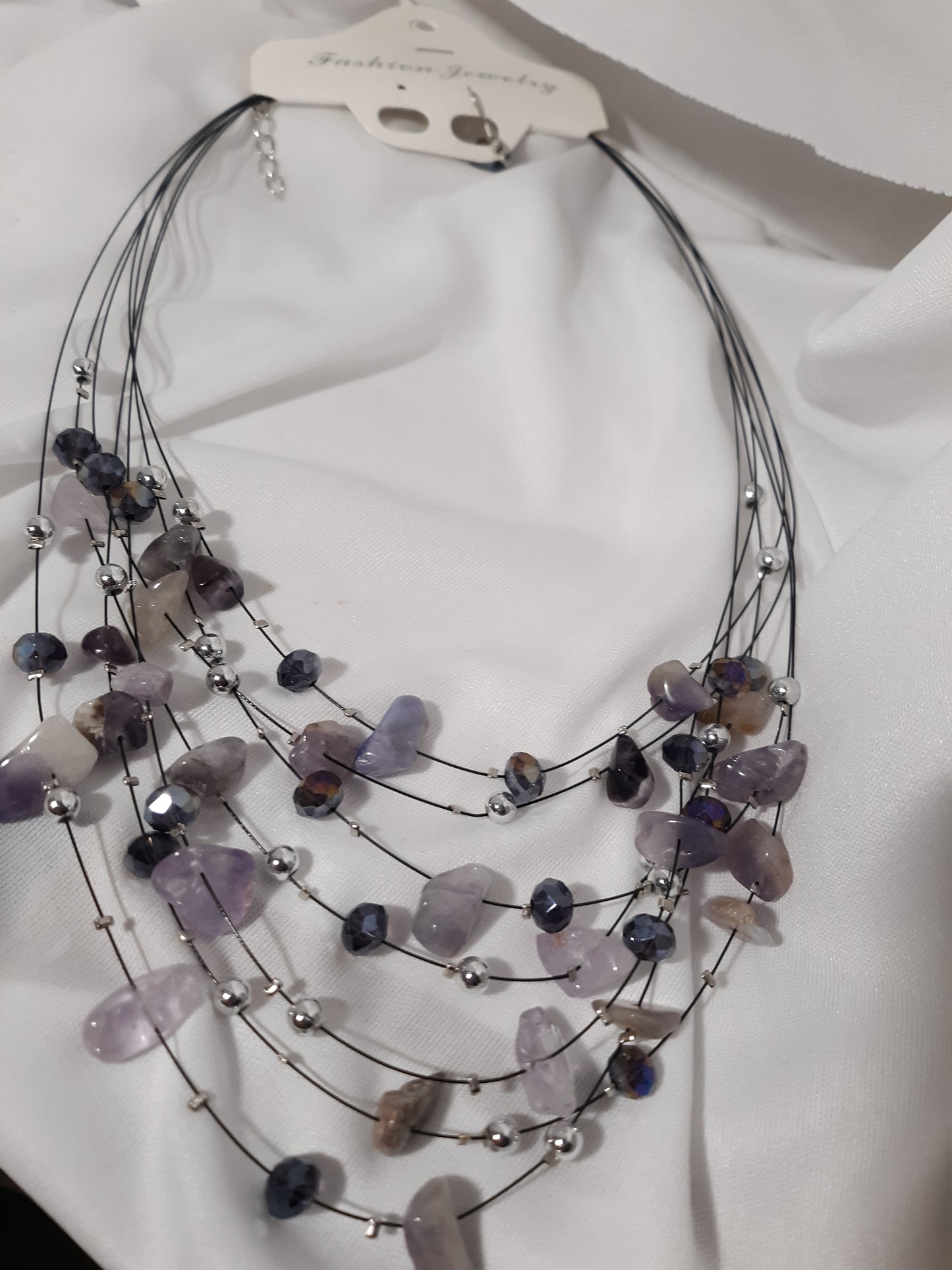 N_Purple  Escapade Necklace