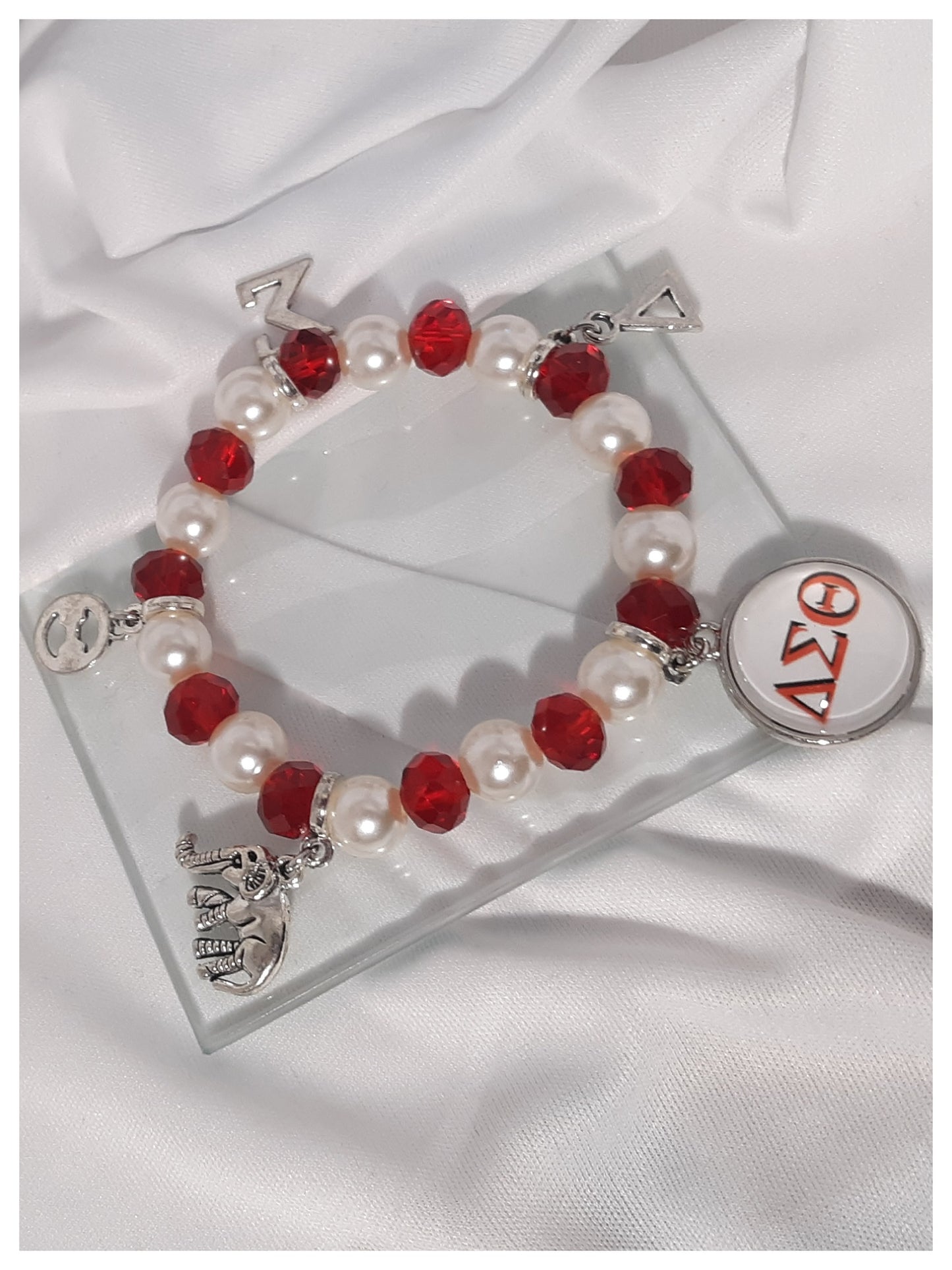 B_Delta Sigma Theta Charm Bracelet