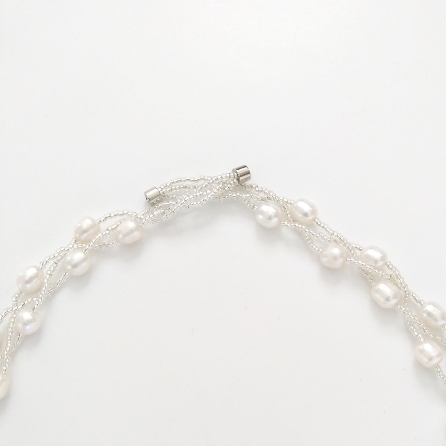 N_Freshwater Pearl and Bead Necklace