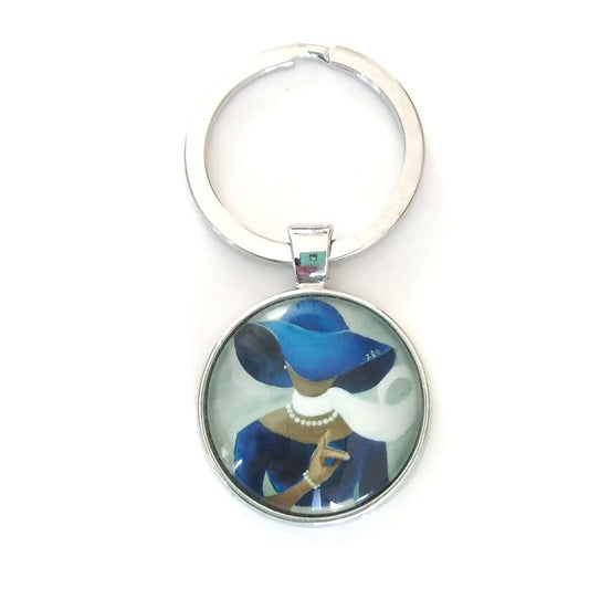 K_Zeta Phi Beta Key Ring