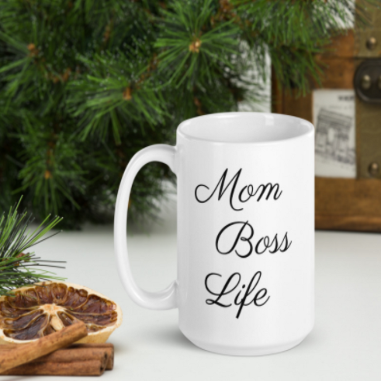 M._Mom Boss Life Mug