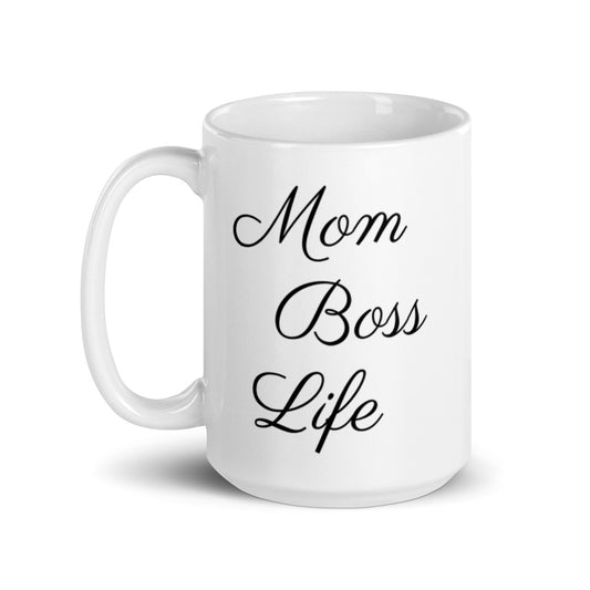 M._Mom Boss Life Mug